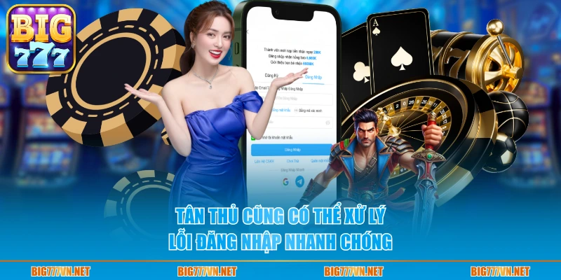 Tân thủ cũng có thể xử lý lỗi đăng nhập nhanh chóng